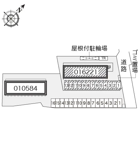 ★手数料０円★土浦市神立町　月極駐車場（LP）